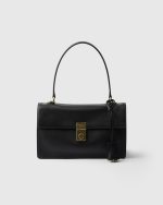 Prada Soft Sound Medium Leather Shoulder Bag